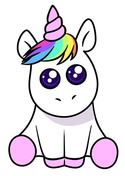 easy unicorn drawing|drawing a unicorn printable.